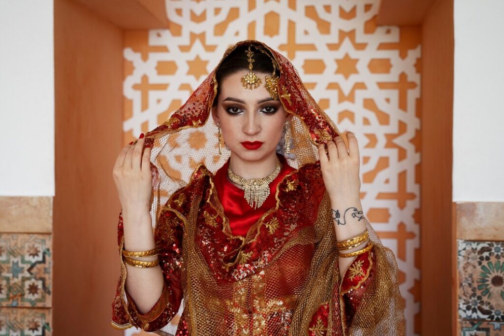 Indo-Western Wedding Dress