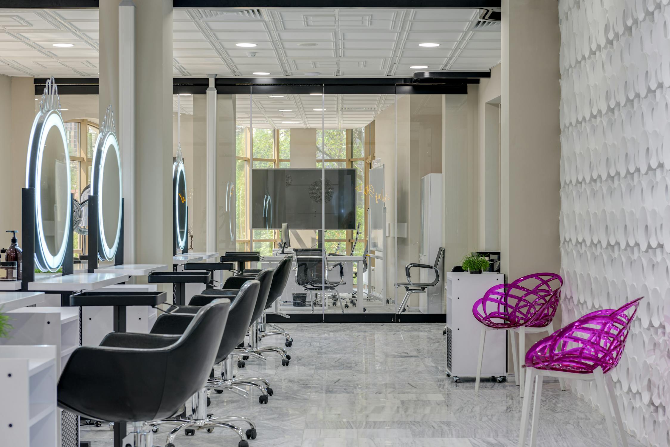 beauty salon chair